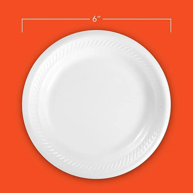 Hefty Supreme Foam Disposable Snack Plates, 6", 320 ct. 3
