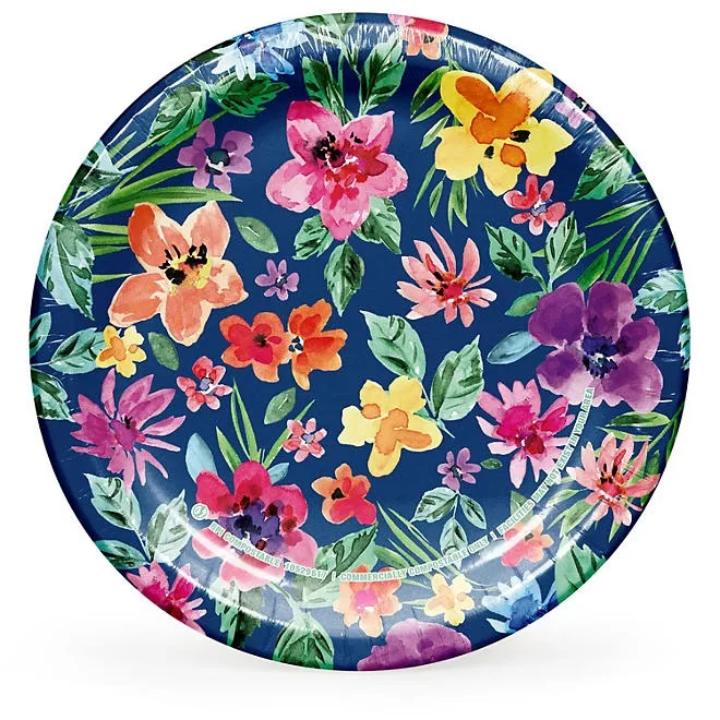 Member's Mark Spring Paper Plates, 10", 85 ct. 2