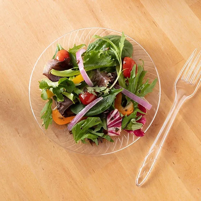 Member's Mark Clear Plastic Plates, 6.25" 90 ct. 5