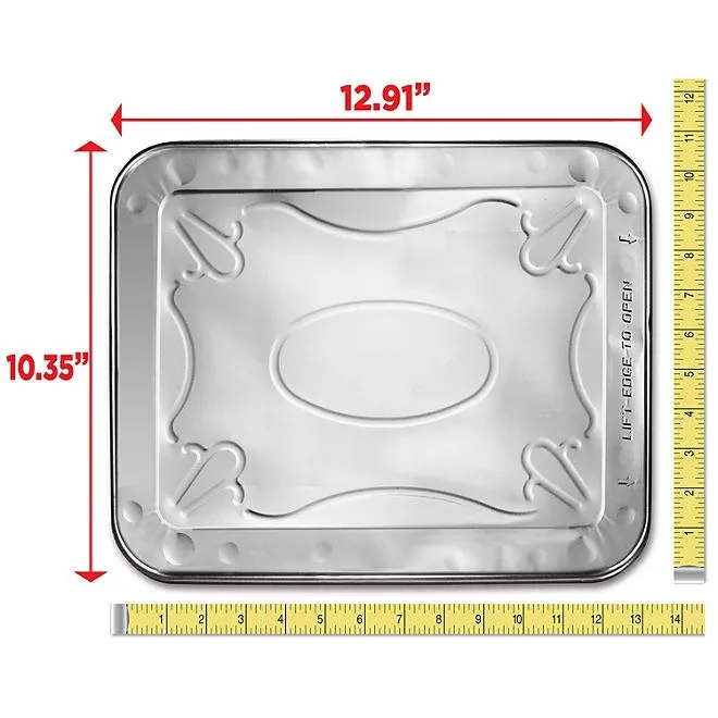 Member's Mark Aluminum Steam Table Lids, Half Size 36 ct. 3