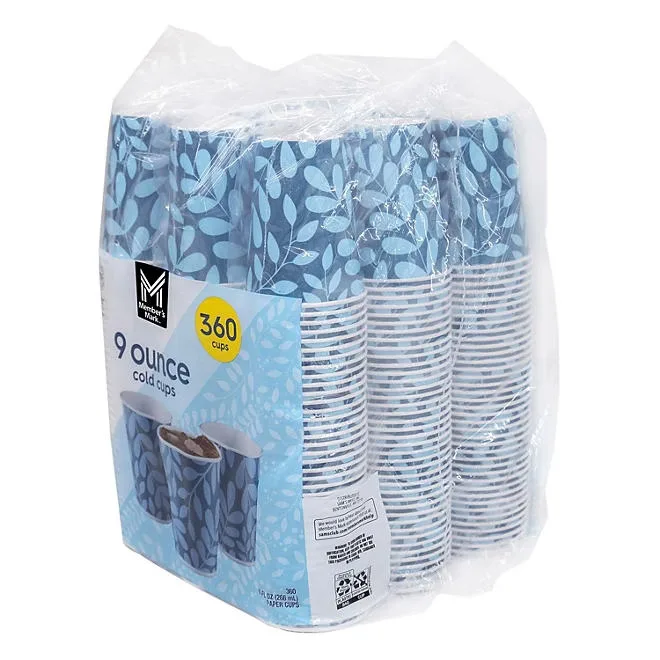 Member's Mark Printed Paper Bath Cold Cup 9 oz., 360 ct. 3