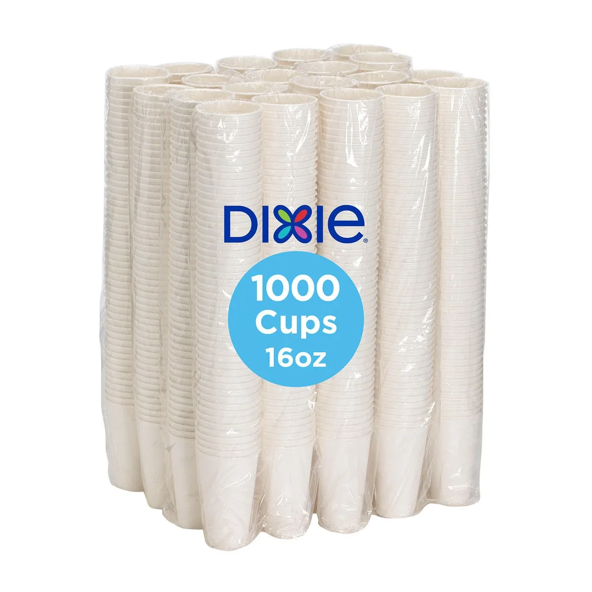 Dixie PerfecTouch White Insulated Paper Cups, Various Sizes 2