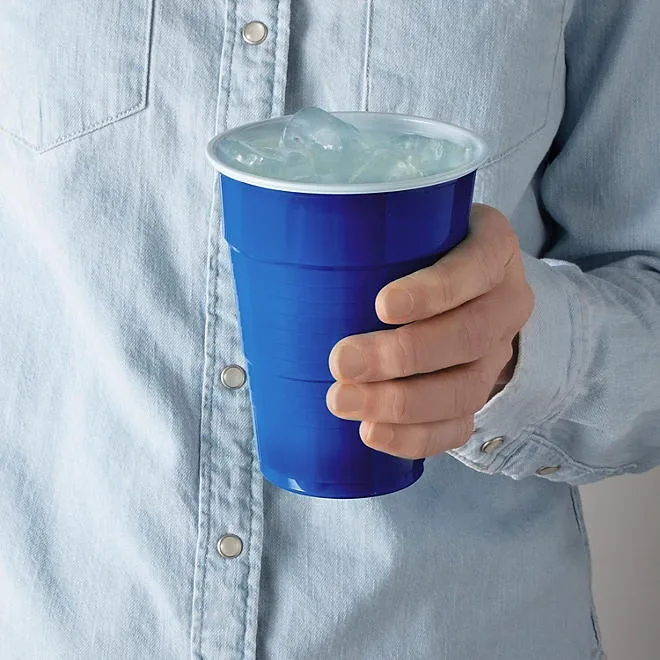 Member's Mark Heavy-Duty Blue Plastic Cups 18 oz., 240 ct. 5
