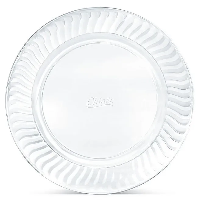 Chinet Crystal Clear Plastic Dessert Plate, 7" 150 ct. 4