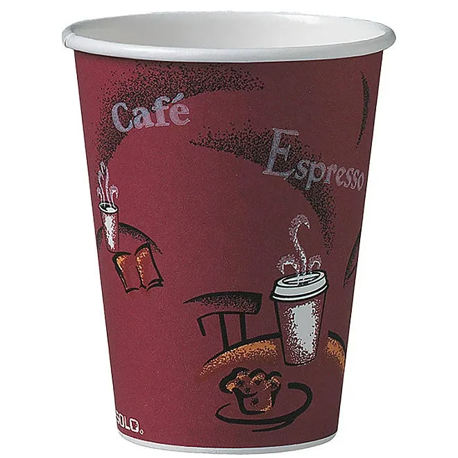 Dart Solo Bistro Design Hot Drink Paper Cups, 12 oz., 300 ct. 2