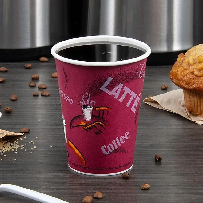 Dart Solo Bistro Design Hot Drink Paper Cups, 12 oz., 300 ct. 3