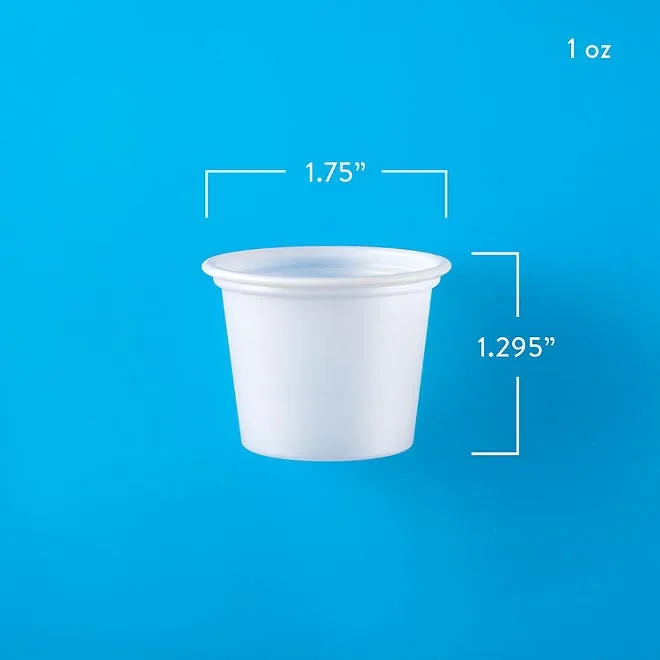 Member's Mark Translucent Plastic Portion Cups 1 fl. oz., 2,500 ct. 3