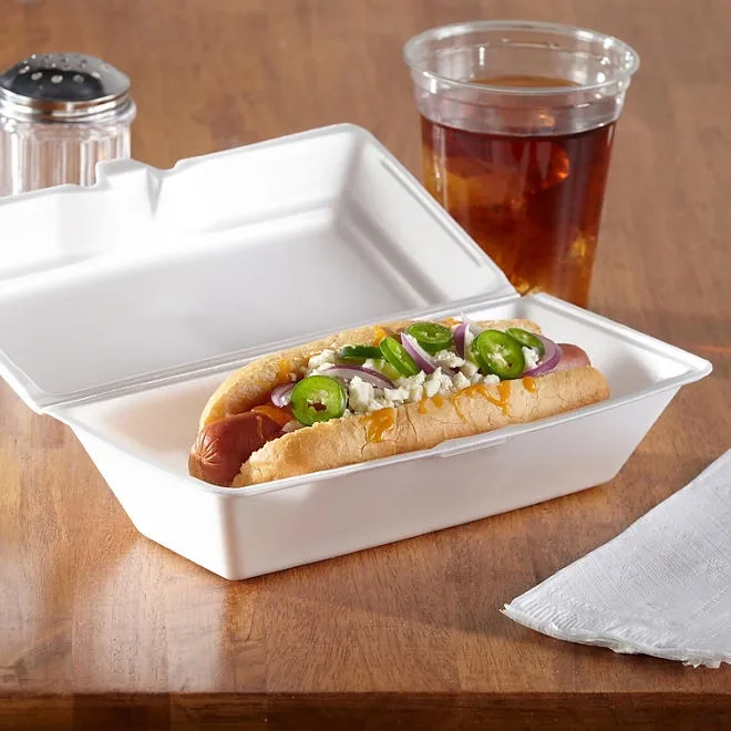 Hefty Food Service Containers Rectangle 9 3/4" x 5" x 3 1/4" 125 ct. 3