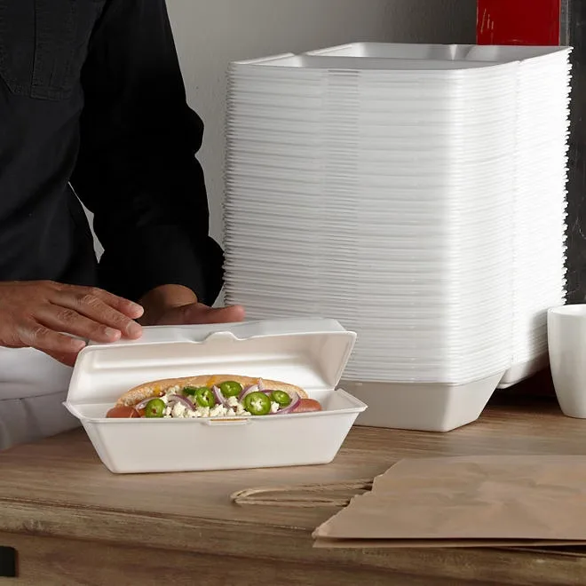 Hefty Food Service Containers Rectangle 9 3/4" x 5" x 3 1/4" 125 ct. 4