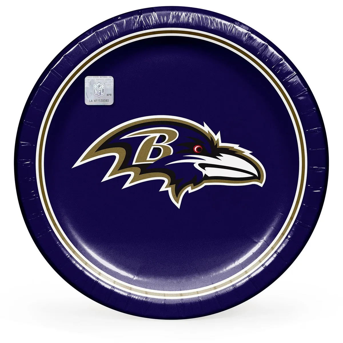 NFL Dinner Paper Plates, 10", 85 ct., Choose Team 3