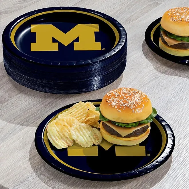 NCAA Paper Plates, 10", 85 ct., Choose Your Team 5
