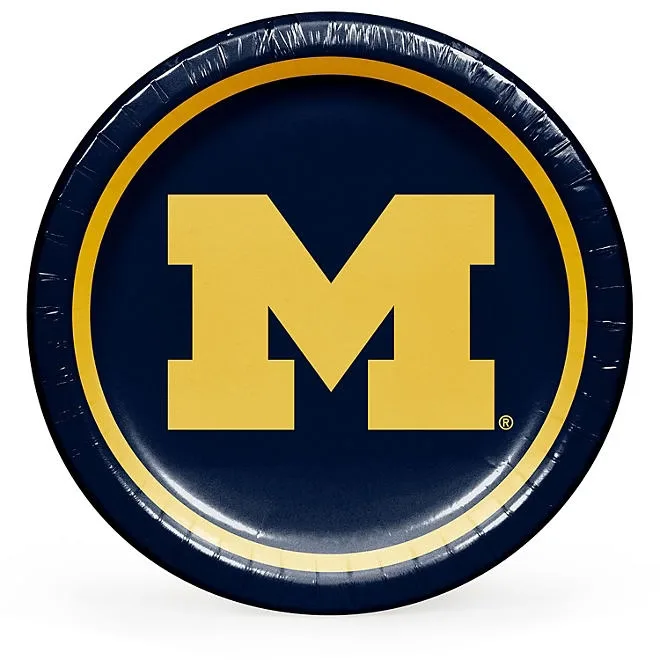 NCAA Paper Plates, 10", 85 ct., Choose Your Team 3
