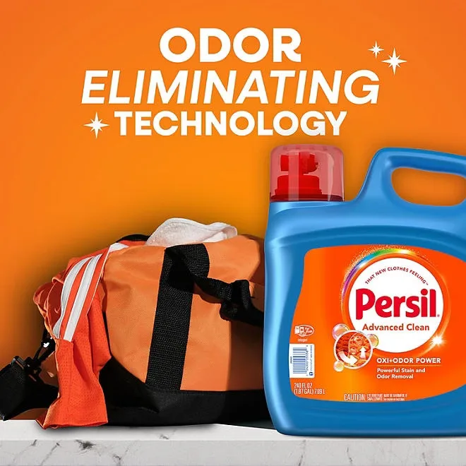 Persil OXI + Odor Power Liquid Laundry Detergent, 120 loads, 240 fl. oz. 4