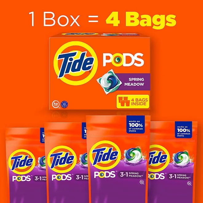 Tide PODS Laundry Detergent Pacs, Spring Meadow, 156 ct. 5