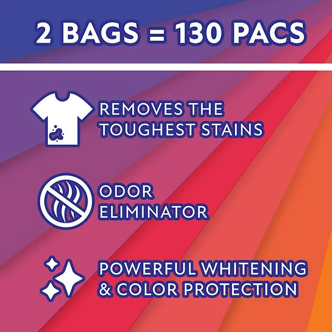 Member's Mark Laundry Detergent Power Pacs, Blooming Breeze, 130 ct. 5