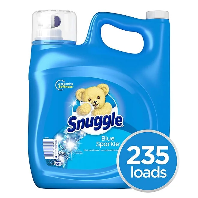 Snuggle Liquid Fabric Softener, Blue Sparkle, 235 loads, 188 fl. oz. 2