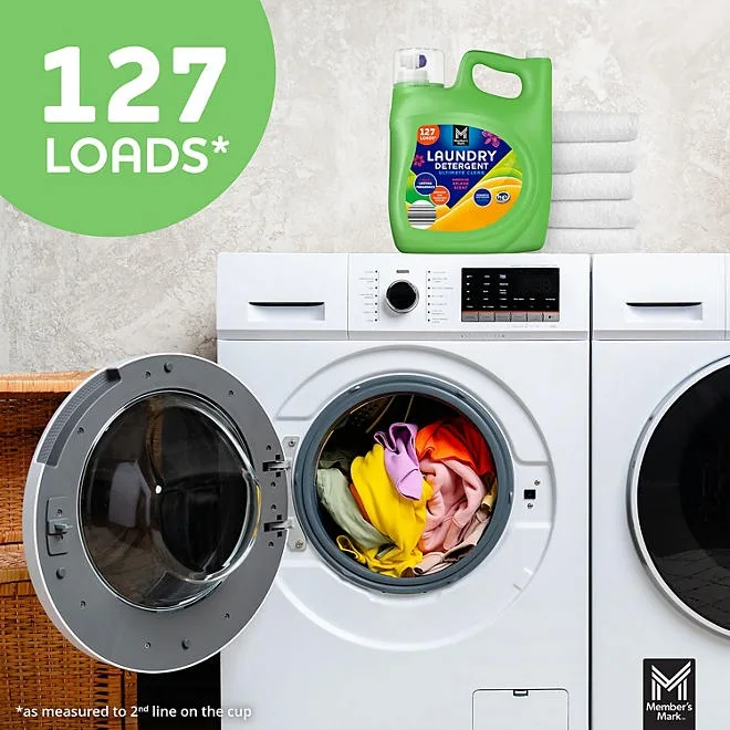 Member's Mark Liquid Laundry Detergent, Paradise Splash, 127 loads, 196 fl. oz. 4