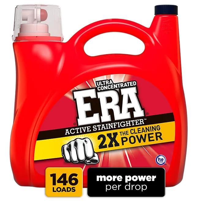 Era Active Stainfighter Liquid Laundry Detergent, 146 loads, 200 fl. oz. 2