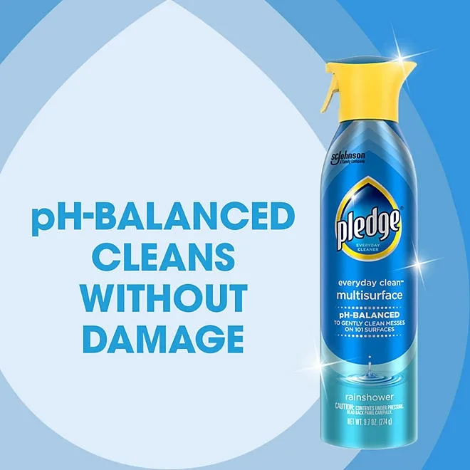 Pledge Multisurface Cleaner, Rainshower, 3 ct., 29 oz. 4