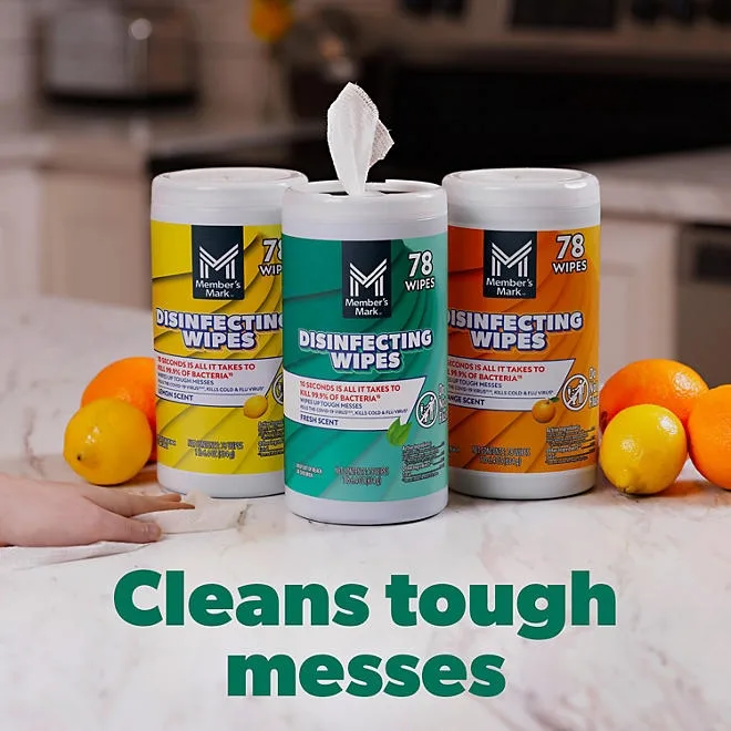 Member's Mark Disinfecting Wipes, Variety Pack, 4 pk., 312 ct. 4
