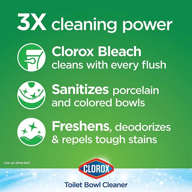 Clorox Ultra Clean Tablets Toilet Bowl Cleaner, 6 ct., 3.5 oz. 5