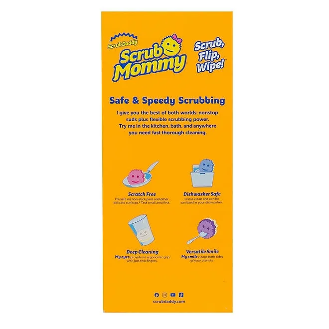 Scrub Mommy Sponges, Multiple Colors, 6 ct. 3