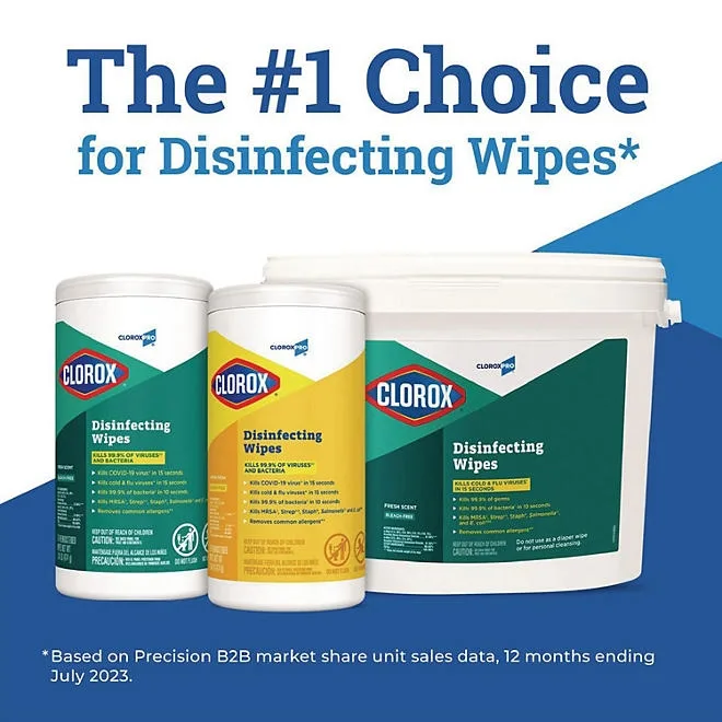 Clorox Bleach-Free Disinfecting Wipes, Fresh Scent 700 ct. bucket 5