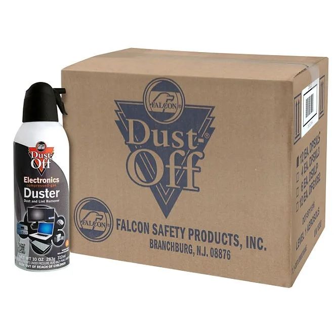 Falcon Dust-Off Compressed Gas Duster 10 oz., 12 Pack 2