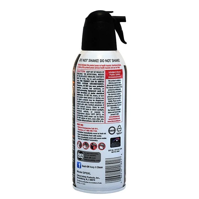 Falcon Dust-Off Compressed Gas Duster 10 oz., 12 Pack 4