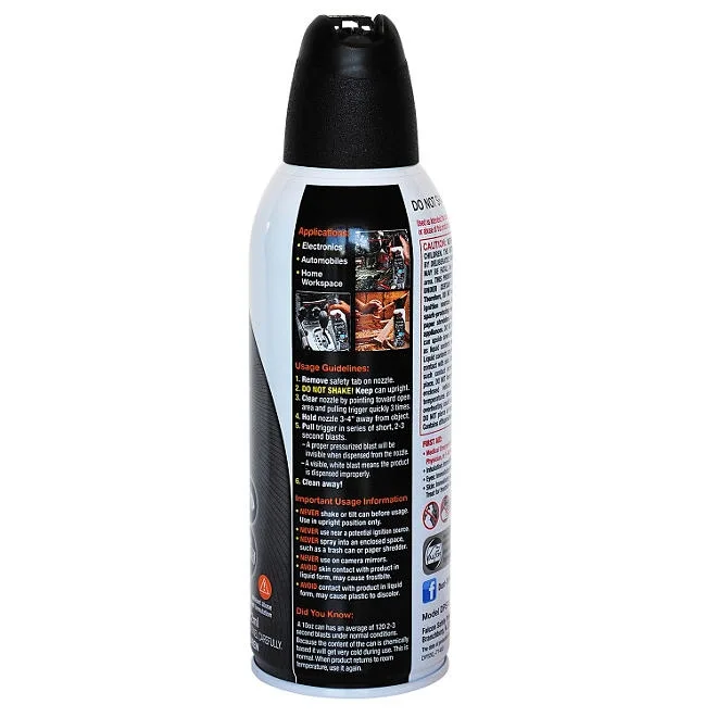 Falcon Dust-Off Compressed Gas Duster 10 oz., 12 Pack 5