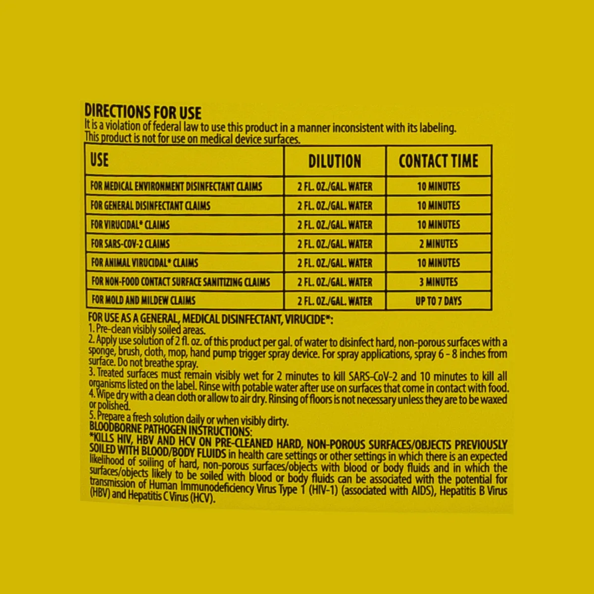 Member's Mark Commercial Disinfectant, Lemon Scent, 1 gal., Choose Pack Size 4