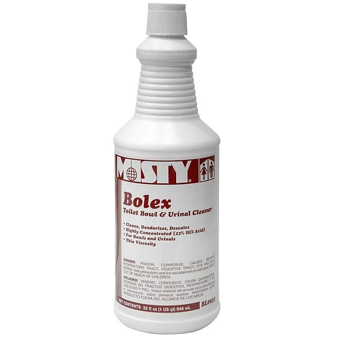 Misty Bolex Toilet Bowl & Urinal Cleaner, 32 fl. oz., 12 pk. 2