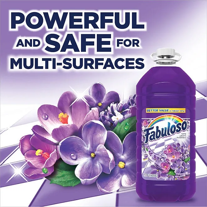 Fabuloso Multi-Purpose Cleaner, Lavender (210 oz.) 4