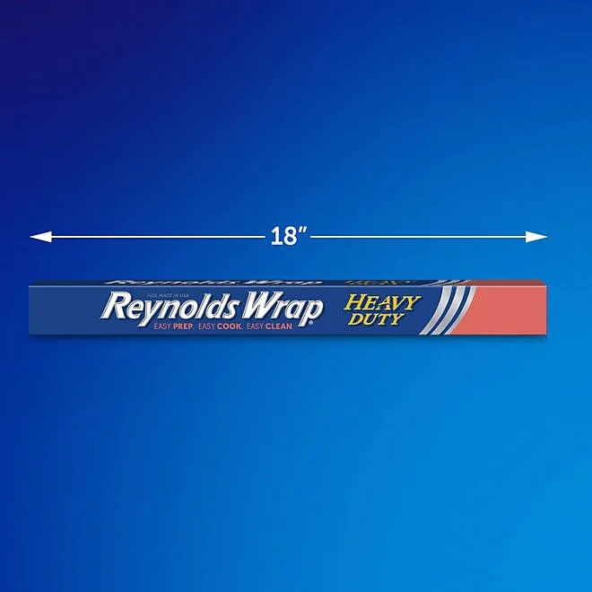 Reynolds Wrap Heavy Duty 18" Aluminum Foil, 300 sq. ft., 2 pk. 3
