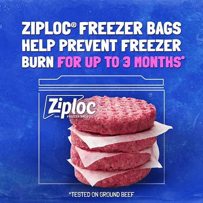 Ziploc Seal Top Quart Freezer Bags, 216 ct. 5