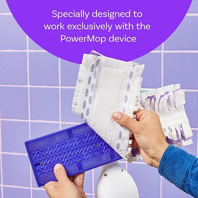 Swiffer PowerMop Refill Bundle, Lavender, 10 Mop Pads + 2 Bottles 4