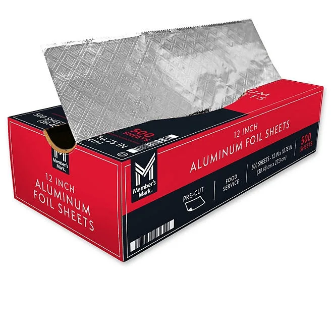 Member's Mark Foil Sheets, 12" x 10.75", 500 ct. 3