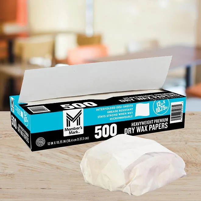 Member's Mark Heavyweight Wax Papers 12" X 10.75", 500 ct. 4