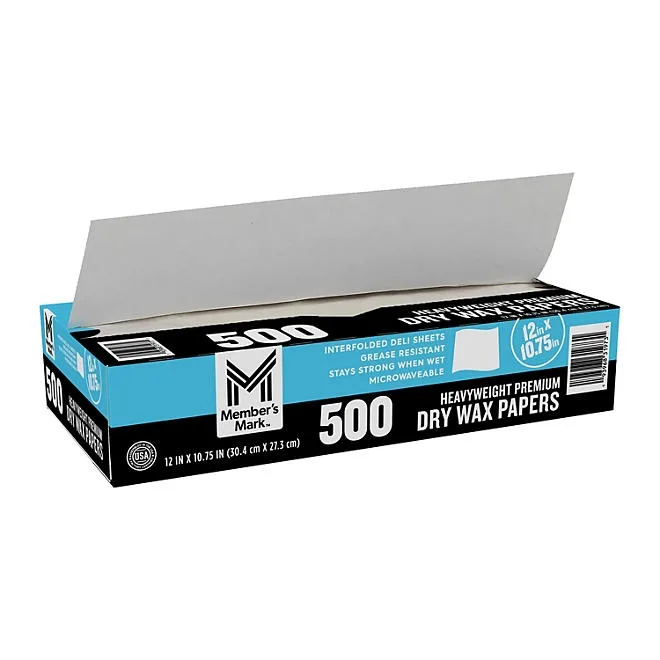 Member's Mark Heavyweight Wax Papers 12" X 10.75", 500 ct. 3