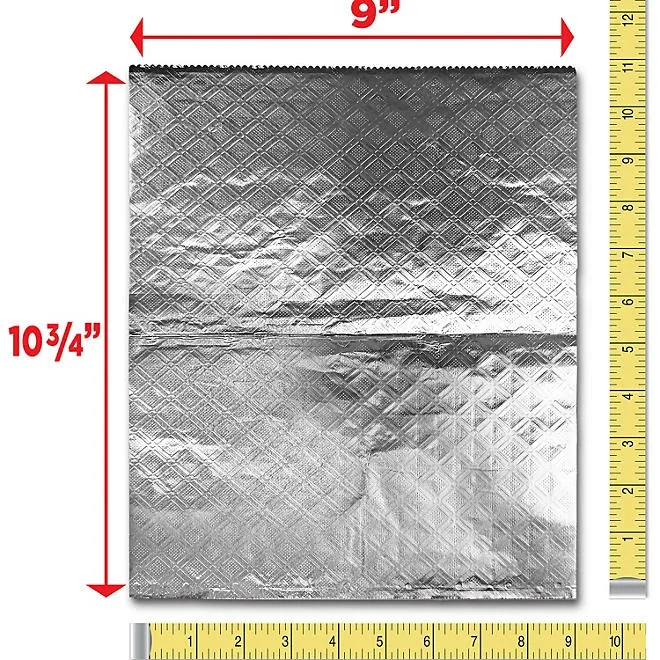 Member's Mark Foil Sheets, 9" x 10.75" (500 ct.) 4
