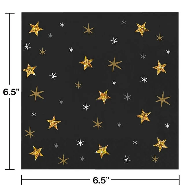 Artstyle Glittered Grad Paper Plates and Napkins Kit, 285 ct. 4