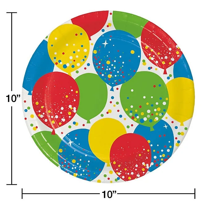 Artstyle Balloon Sparkles Birthday Paper Plates & Napkins Kit, 285 ct. 3