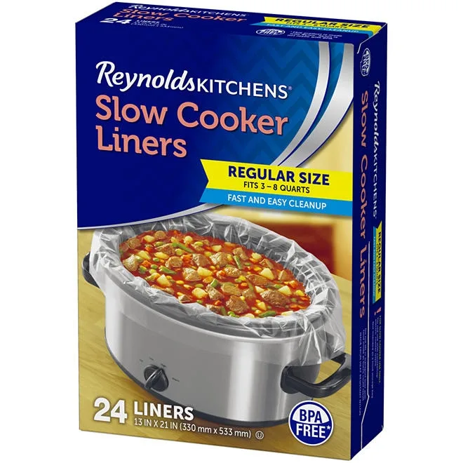 Reynolds Kitchens Slow Cooker Liners, Regular Size 24 ct. 4