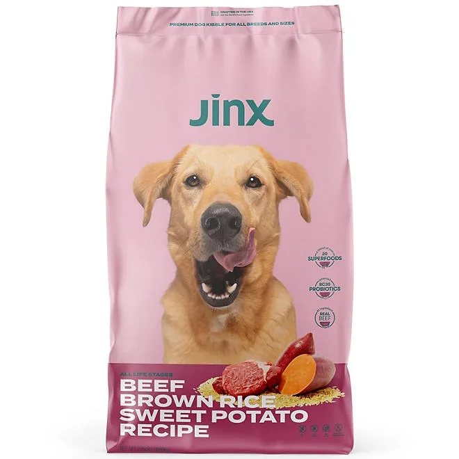 Jinx Brown Rice and Sweet Potato Recipe, Dry Dog Food, 23.5 lbs. 2