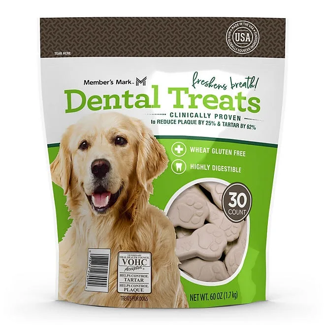 Member's Mark Dental Chew Treats for Dogs, 30 ct. 2