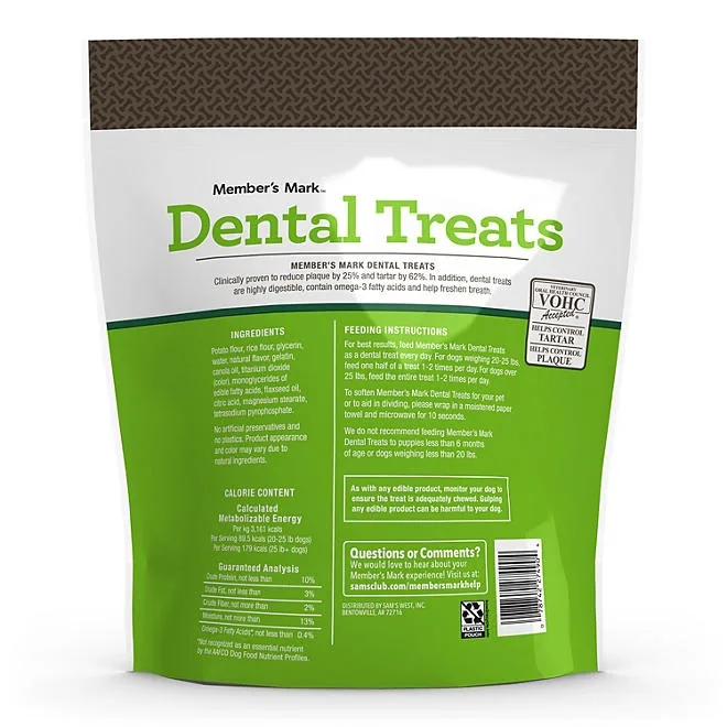 Member's Mark Dental Chew Treats for Dogs, 30 ct. 3