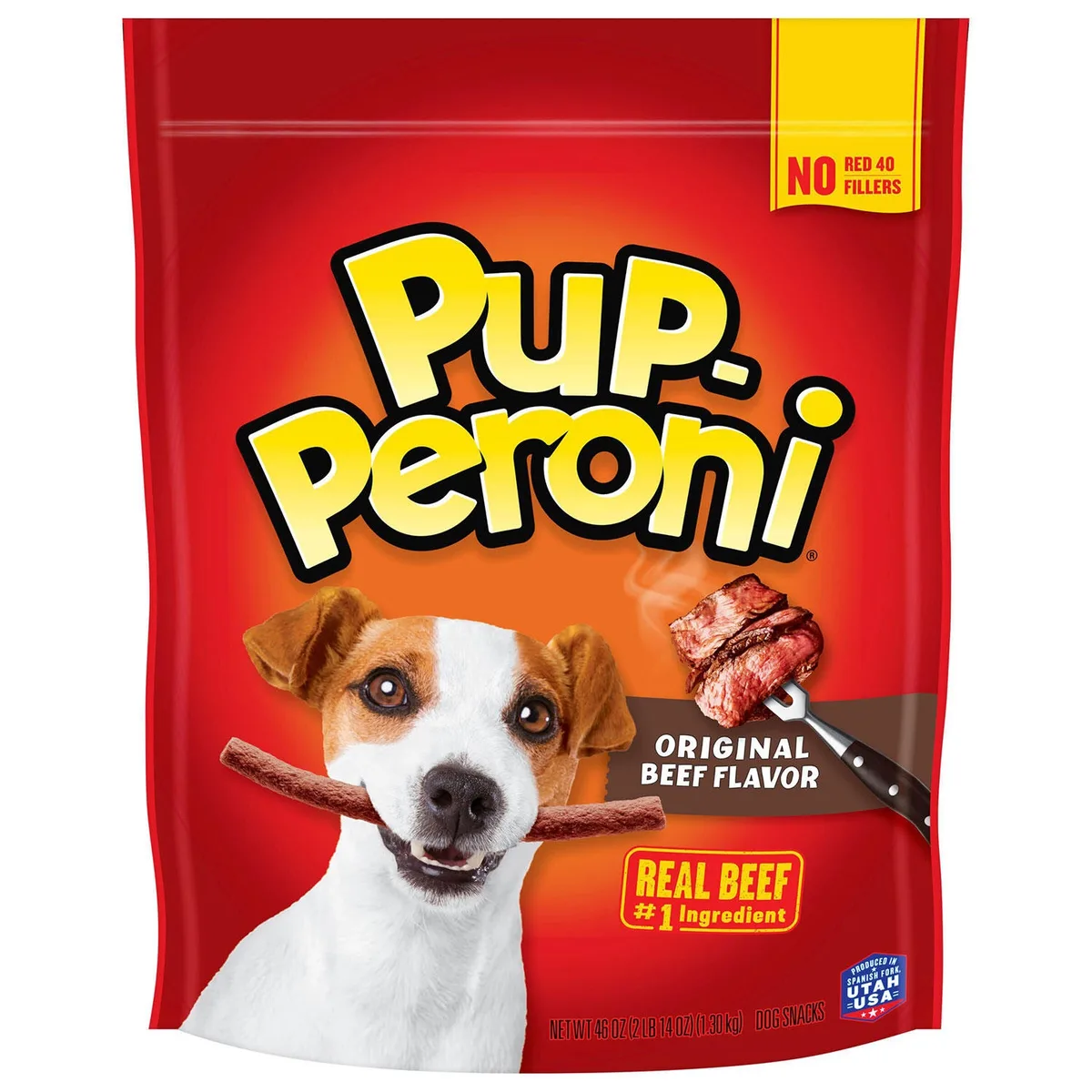 Pup-Peroni Dog Snacks, Original Beef Flavor, 46 oz.