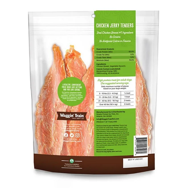 Waggin Train Chicken Jerky Dog Treats, 36 oz. 3