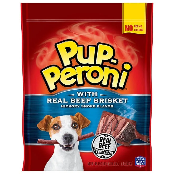 Pup-Peroni Dog Treats with Real Beef Brisket, Hickory Smoked Flavor, 46 oz. 4