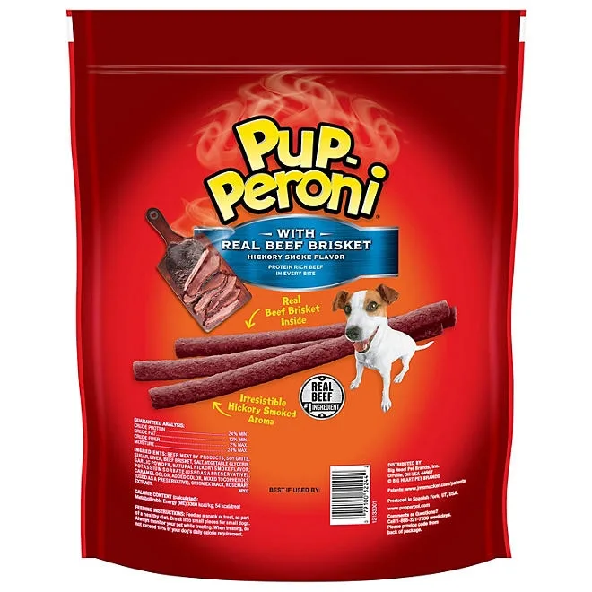 Pup-Peroni Dog Treats with Real Beef Brisket, Hickory Smoked Flavor, 46 oz. 5